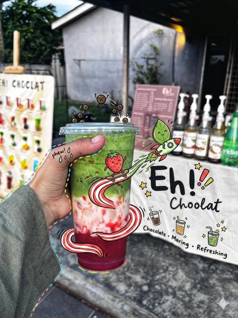 AI Prompt for Whimsical Cafe Drink Social Media Visuals