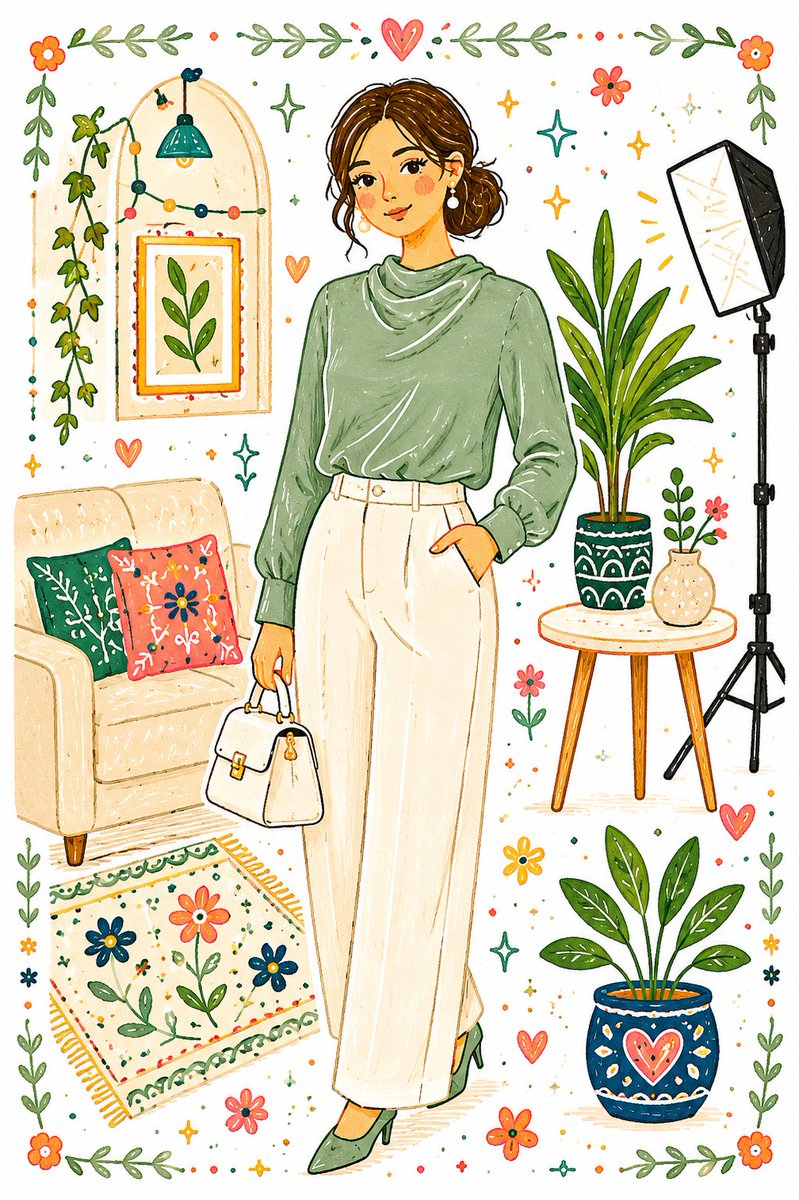AI Prompt for Whimsical Folk Art Illustrations