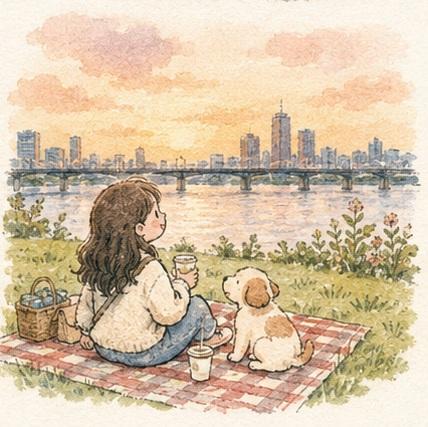 AI Prompt for Whimsical Watercolor Anime Scene