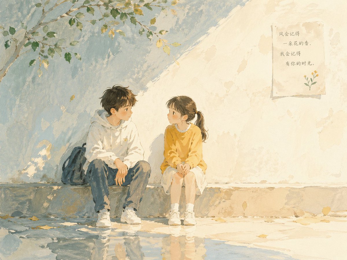 AI Prompt for Whimsical Watercolor Children's Book Illustrations with Negative Space