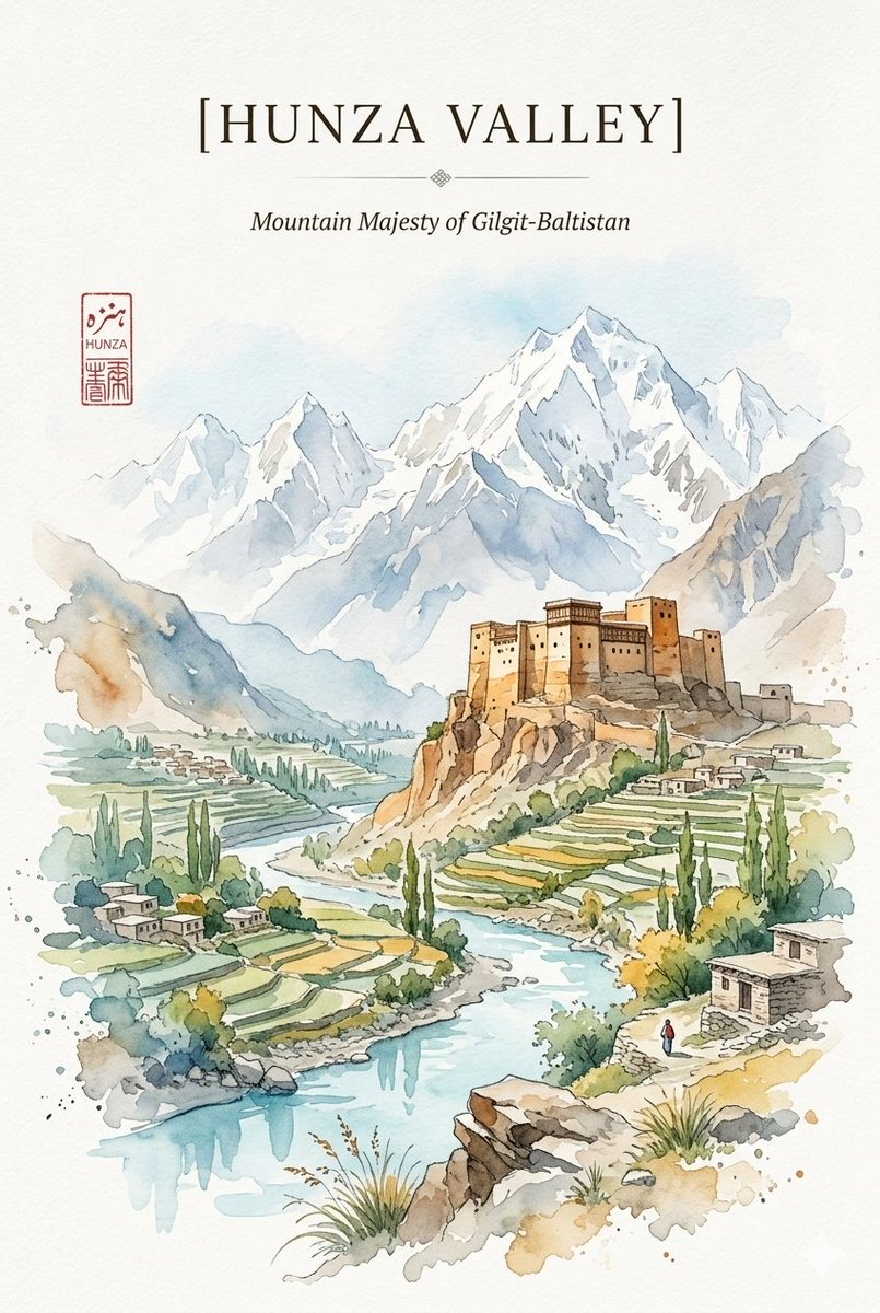 AI Prompt for Whimsical Watercolor Travel Poster