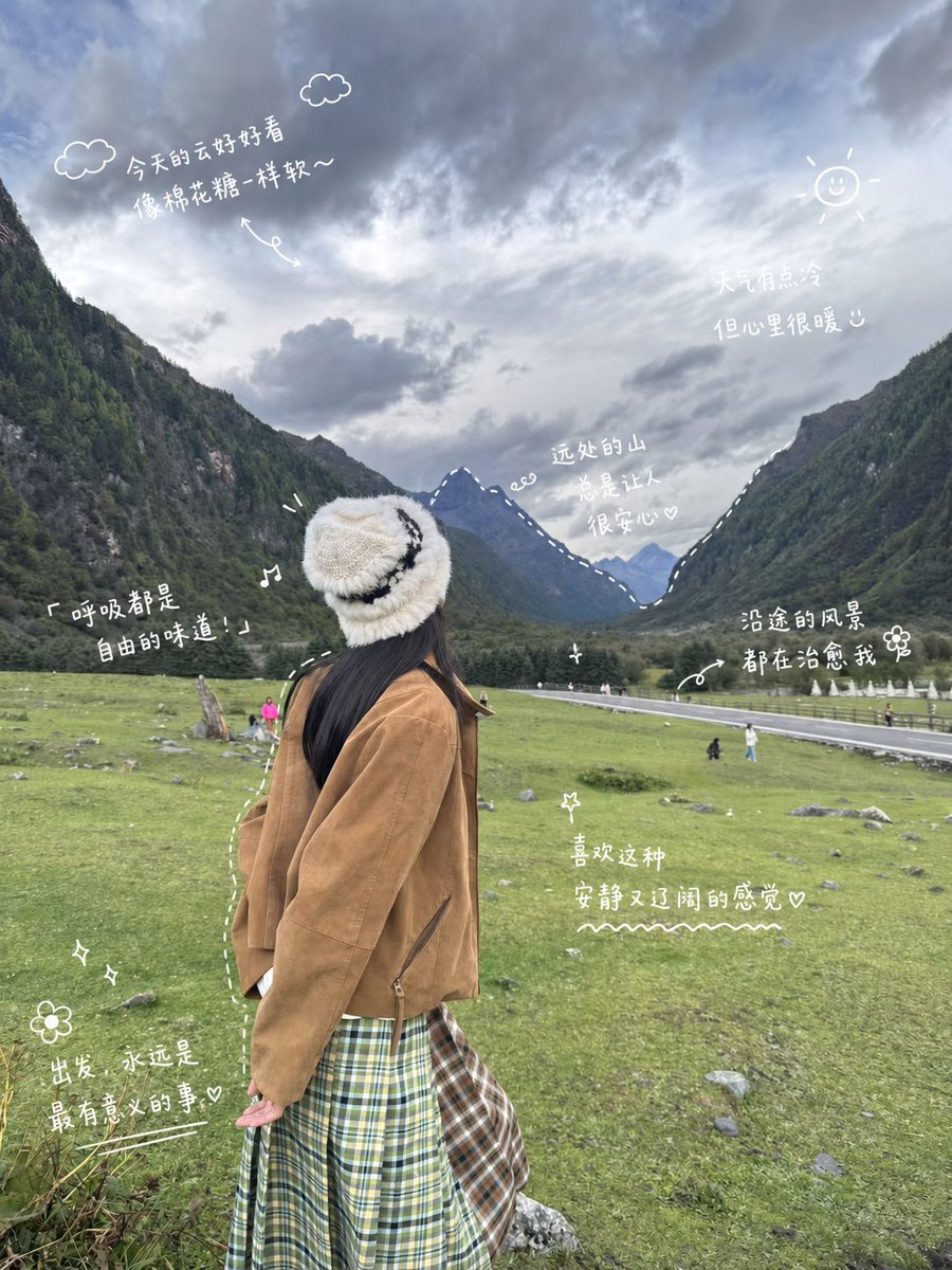 AI Prompt: Generate an Idyllic Alpine Landscape with Handwritten Diary Notes
