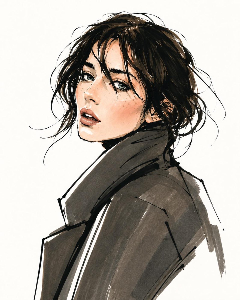 AI Prompt: Generate Muse-Like Fashion Illustrations with Vogue Style