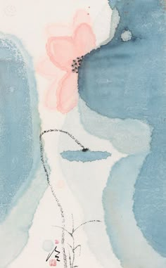 AI Prompt: Minimalist Watercolor Floral Design with Ink Details