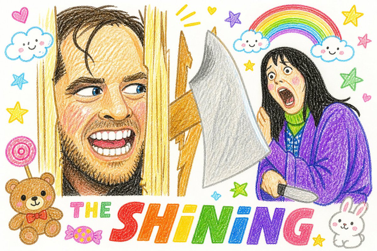 AI Prompt: Transformers for Colorful Crayon Art Posters - Horror to Kids to Irreverent // AI Art Prompt // ai image editing