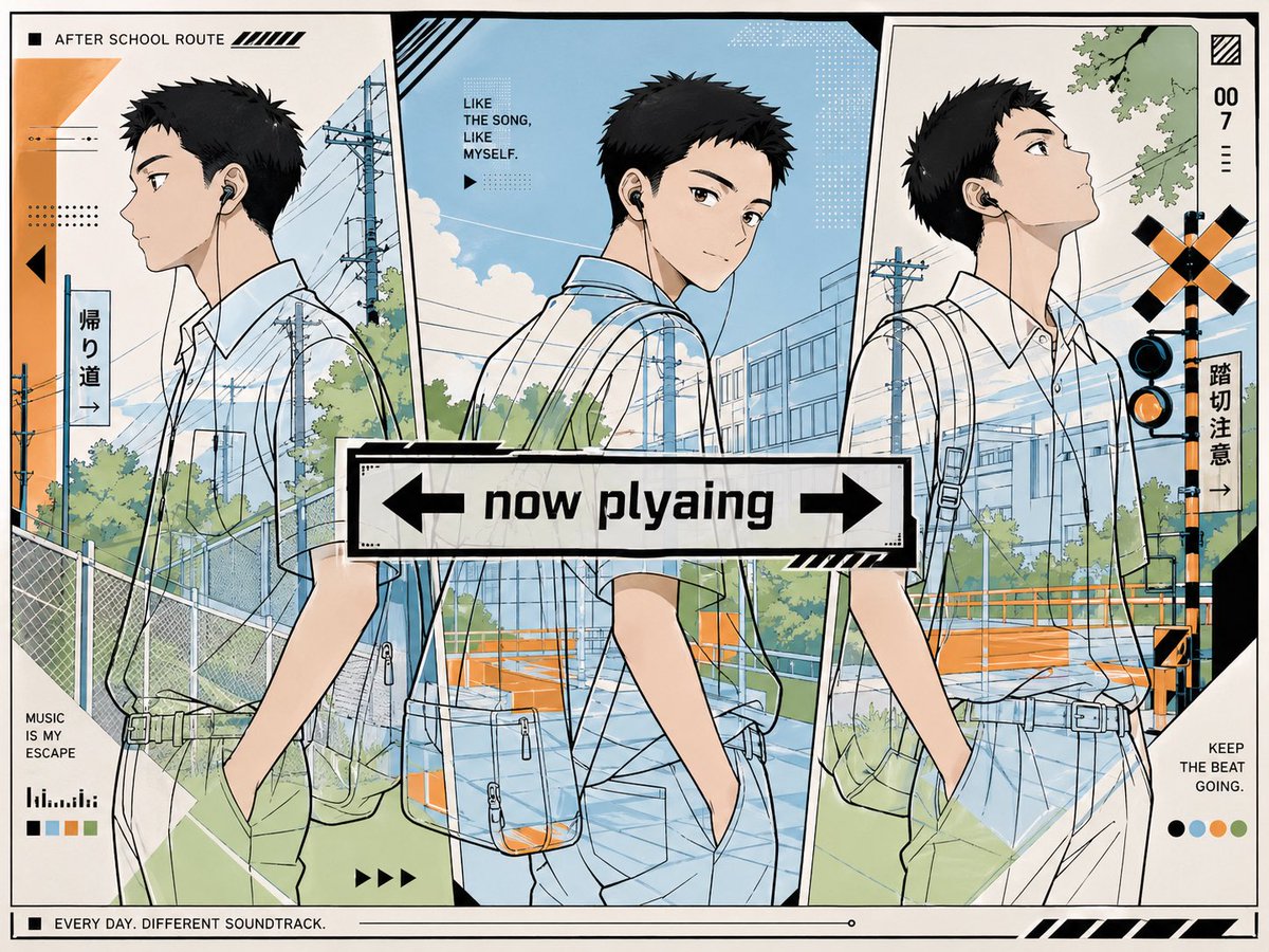 Anime AI Prompt for Custom Music-Themed Poster Art