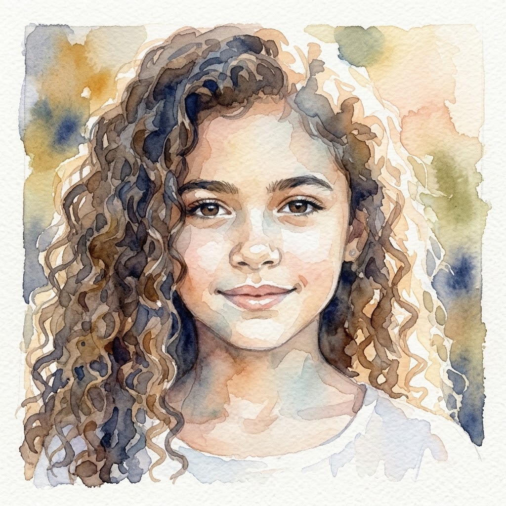Dreamy Watercolor Impressionist Art Style