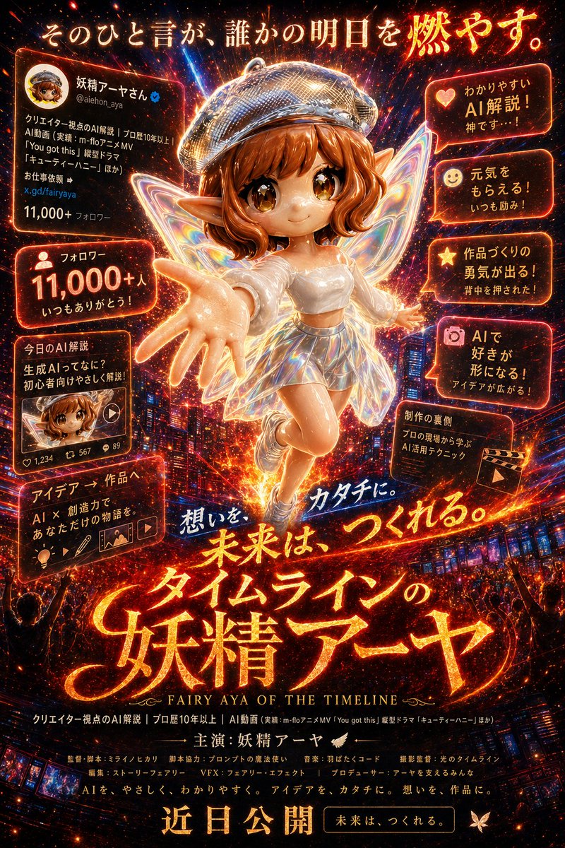Japanese Fantasy Fairy Film Poster