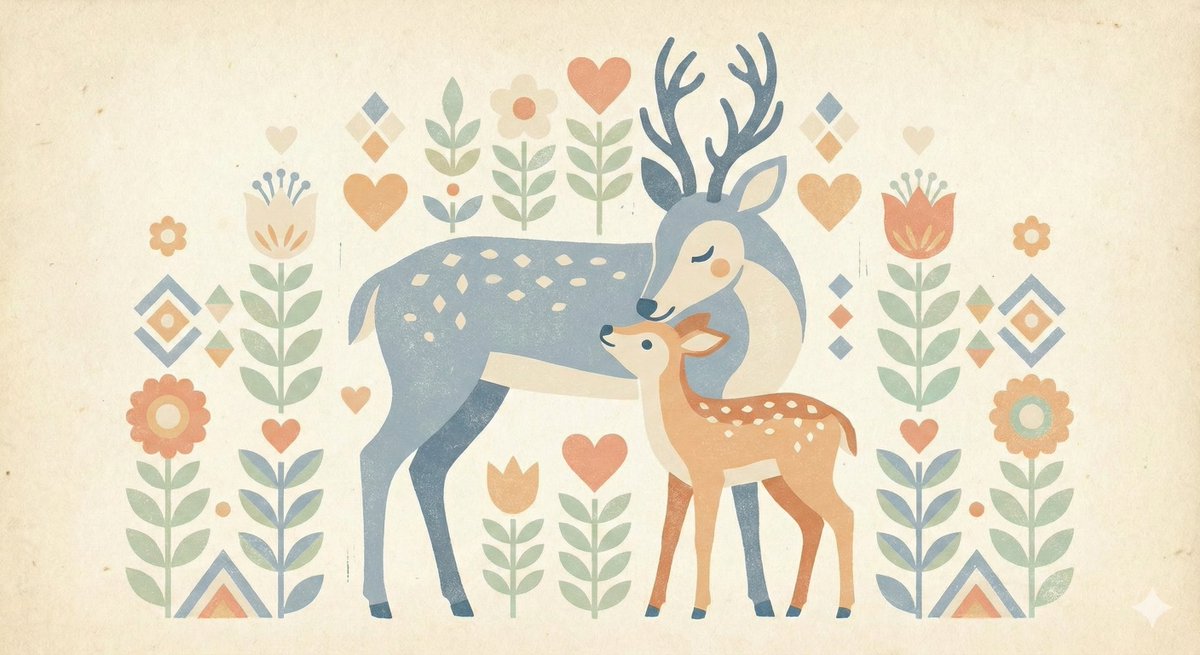Scandinavian Folk-Art Depiction AI Prompt for Unique Illustrations