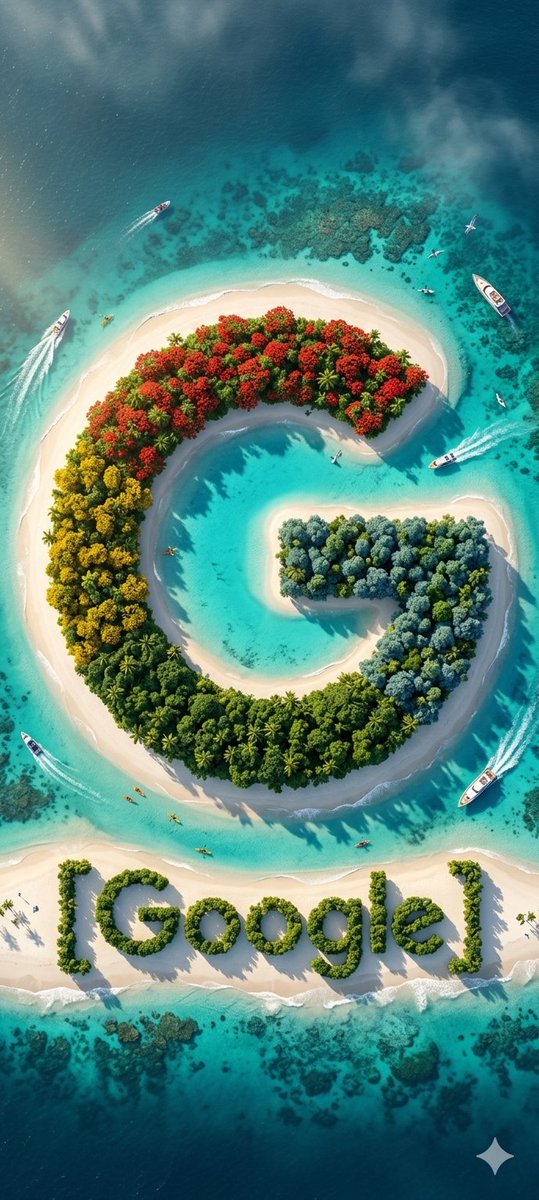 AI Prompt for Tropical Island Brand Logo Generation - HD Landscape Design