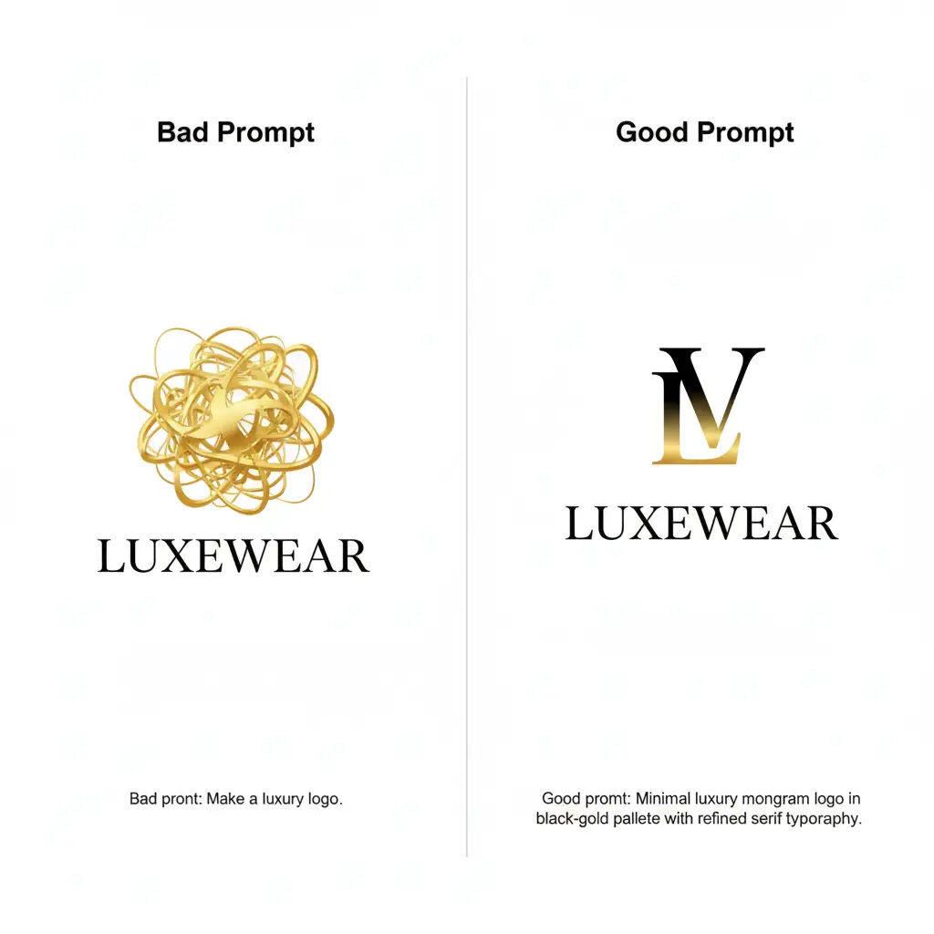 Avoid Common Mistakes: Best AI Logo Prompt Practices