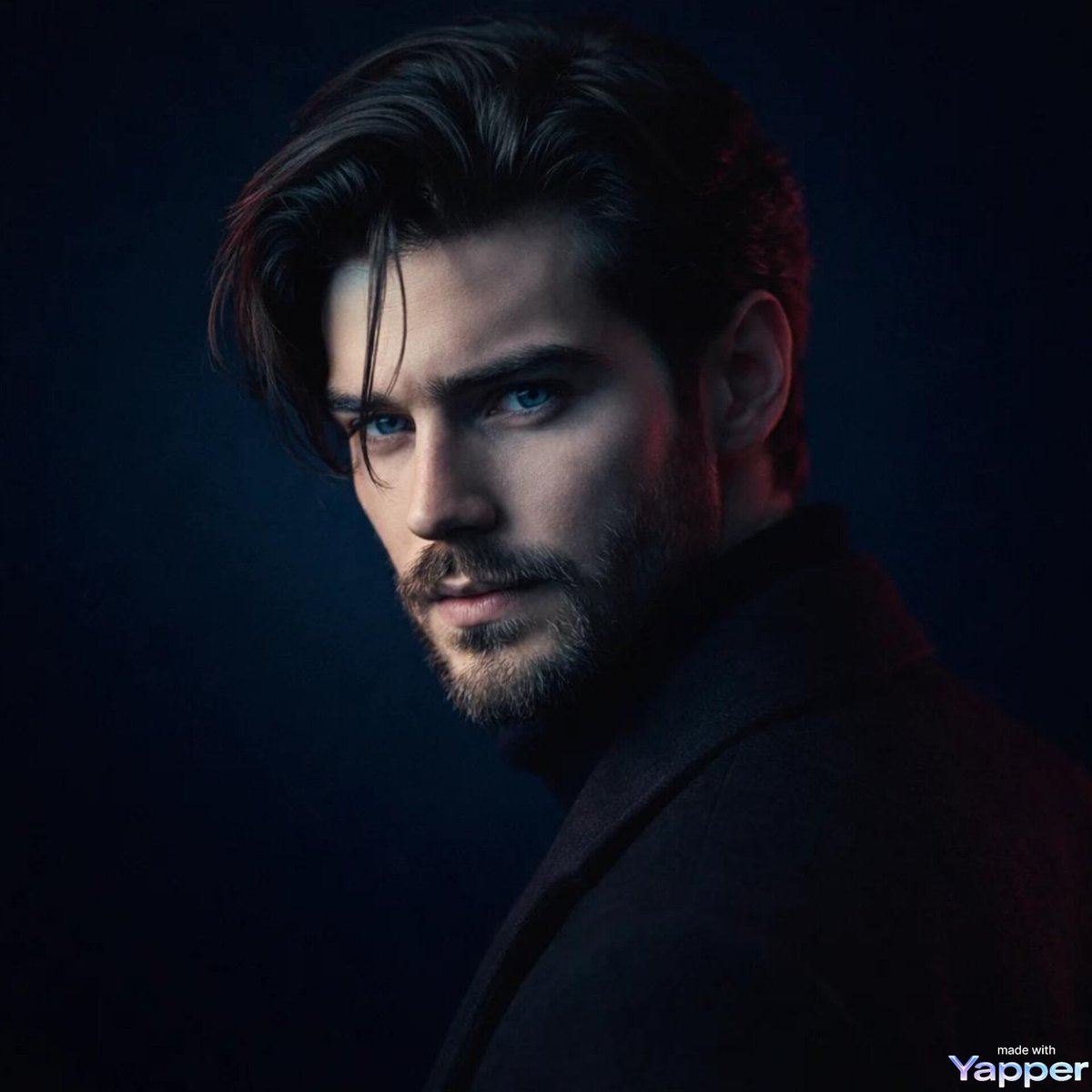 AI Prompt for Cinematic, Ultra-Realistic Young Man Portrait in Film Noir Style