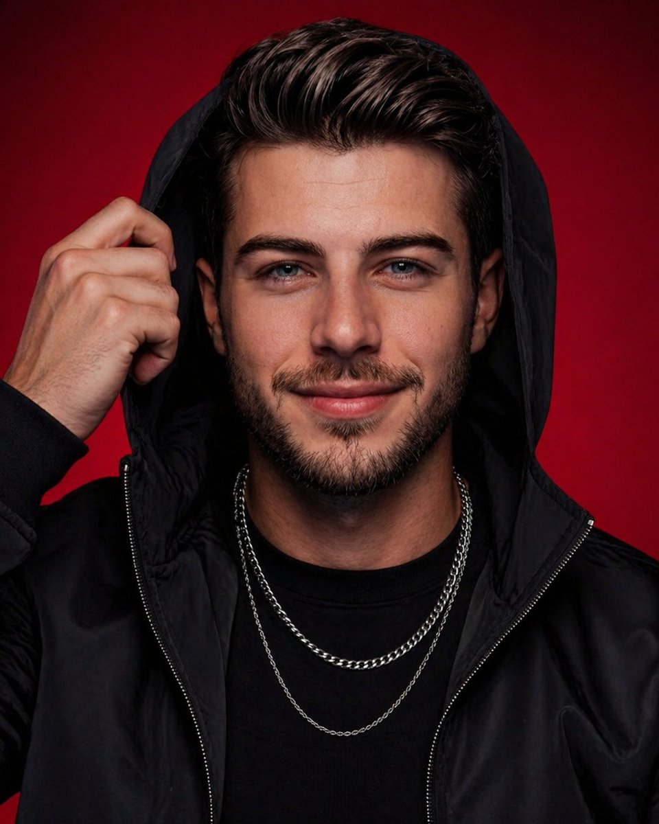 AI Prompt for High-End Studio Male Portrait