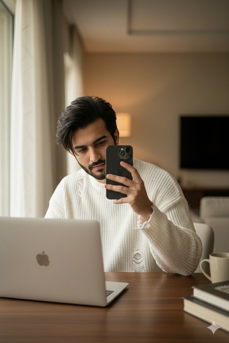 AI Prompt for Realistic Candid Indoor Portrait