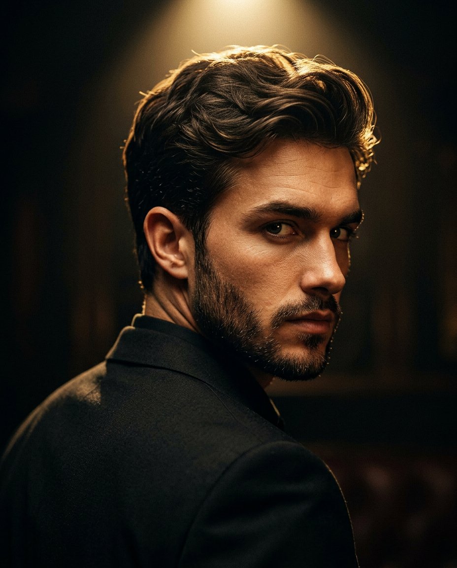 AI Prompt for Ultra-Realistic Cinematic Portraits with Golden Lighting