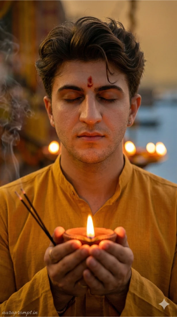 Chhath Puja Ultra-Realistic Close-Up Boy Portraits