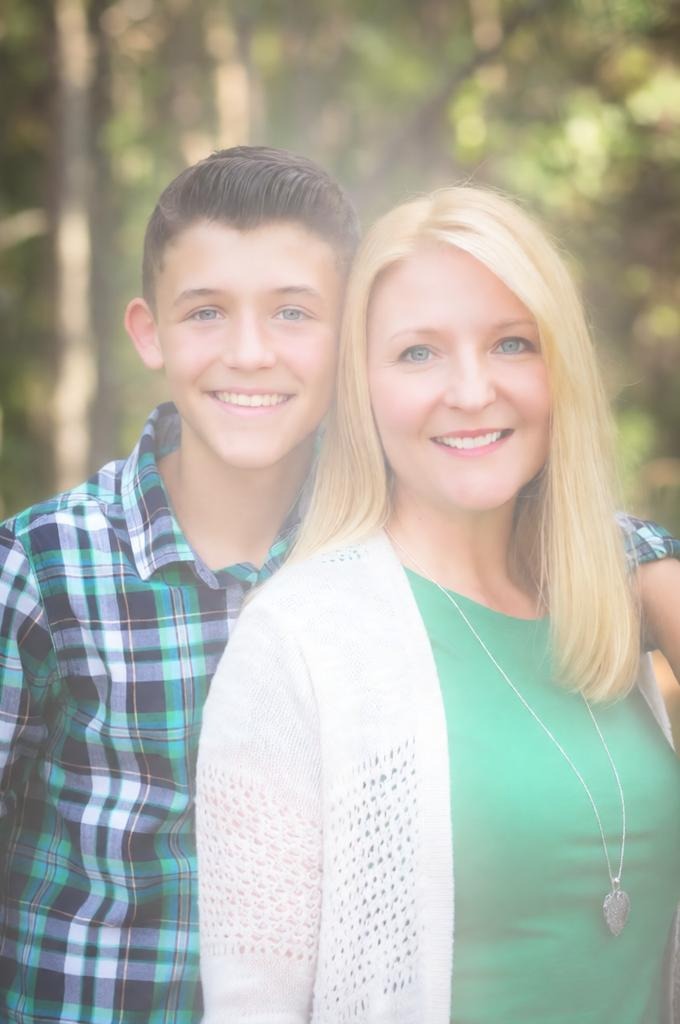 Emotional Mother Tribute Sunset Portrait