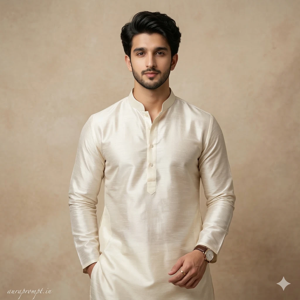 Luxurious Eid Portrait AI Prompt