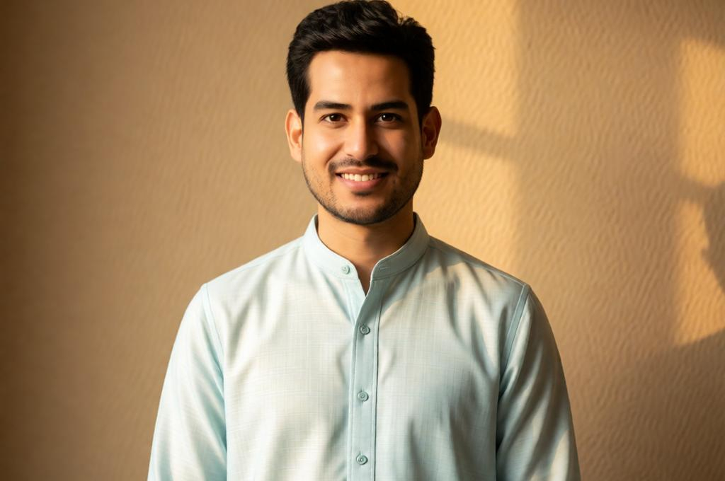 Photorealistic Indian Groom Portrait Prompt