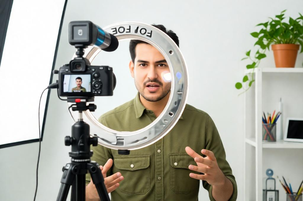 Photorealistic YouTube Vlogger Portrait Prompt