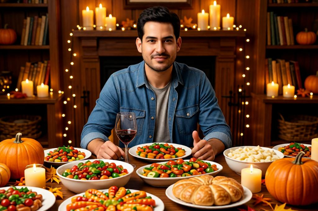 Thanksgiving Male Portrait – Photorealistic 8K Shot