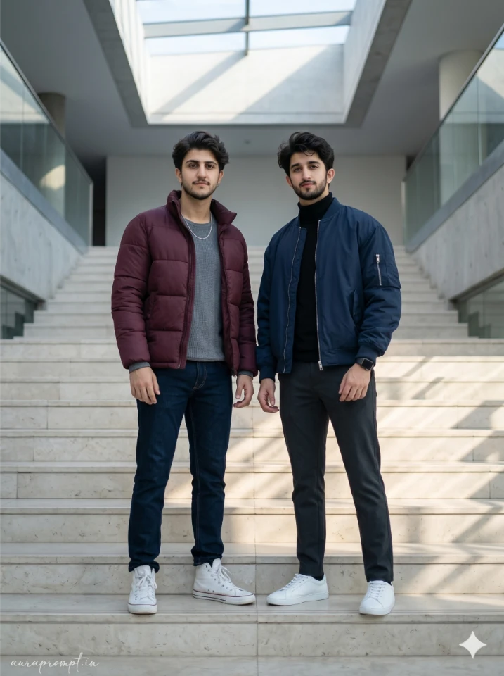Viral 2 Friends Gemini AI Boy Edit Prompt Desi Boys