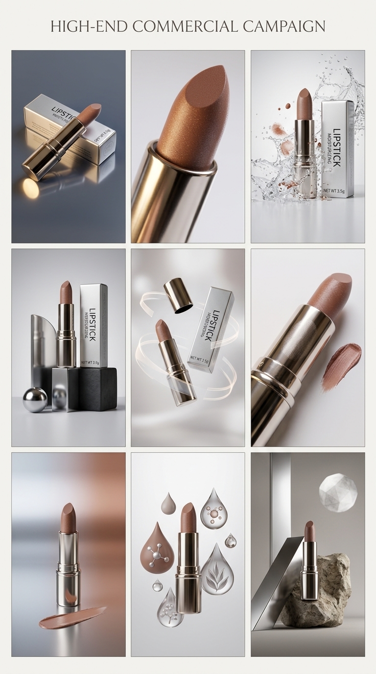 3x3 Luxury Product Grid Campaign