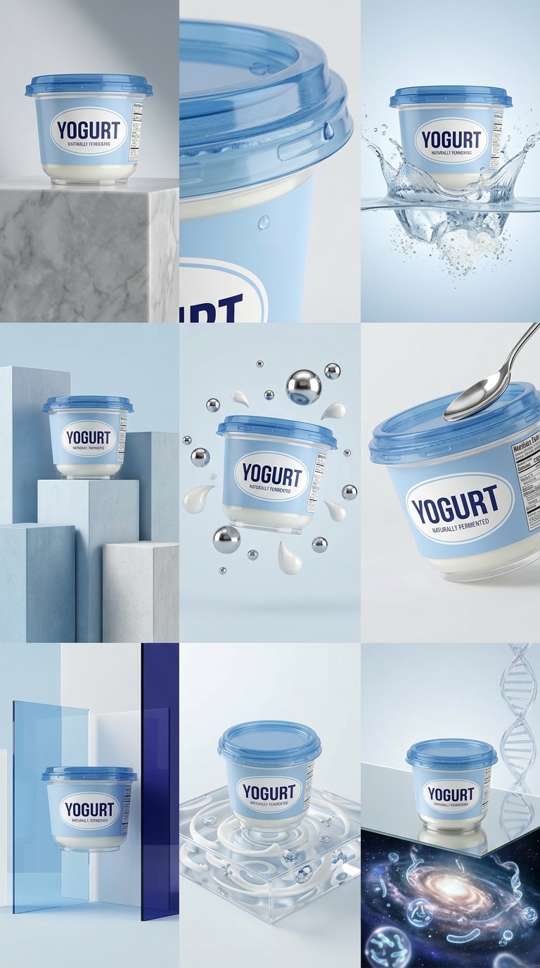 3x3 Luxury Product Grid for High-End Marketing Campaign