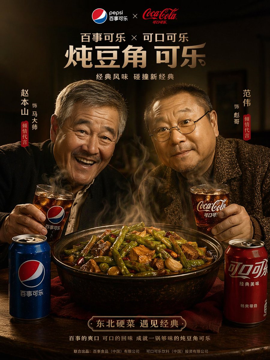 AI Prompt for Dramatic Food and Drink Ad Poster Character