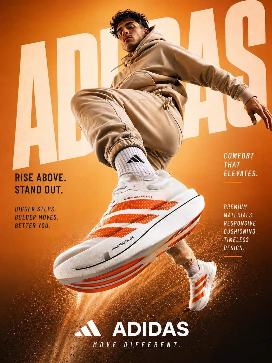 AI Prompt for Dynamic Sportswear Product Photography with Mid-Air Jump and Sneaker Focus