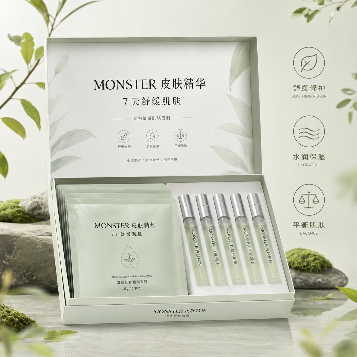 AI Prompt for E-commerce Skincare Product Image