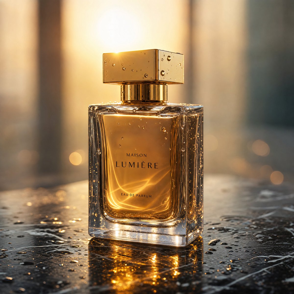 AI Prompt for Luxury Product Photography with Golden Hour Lighting