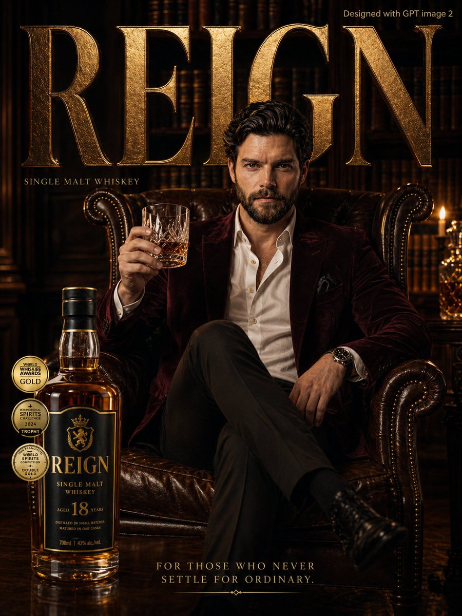 AI Prompt for Luxury Whiskey Brand Photography