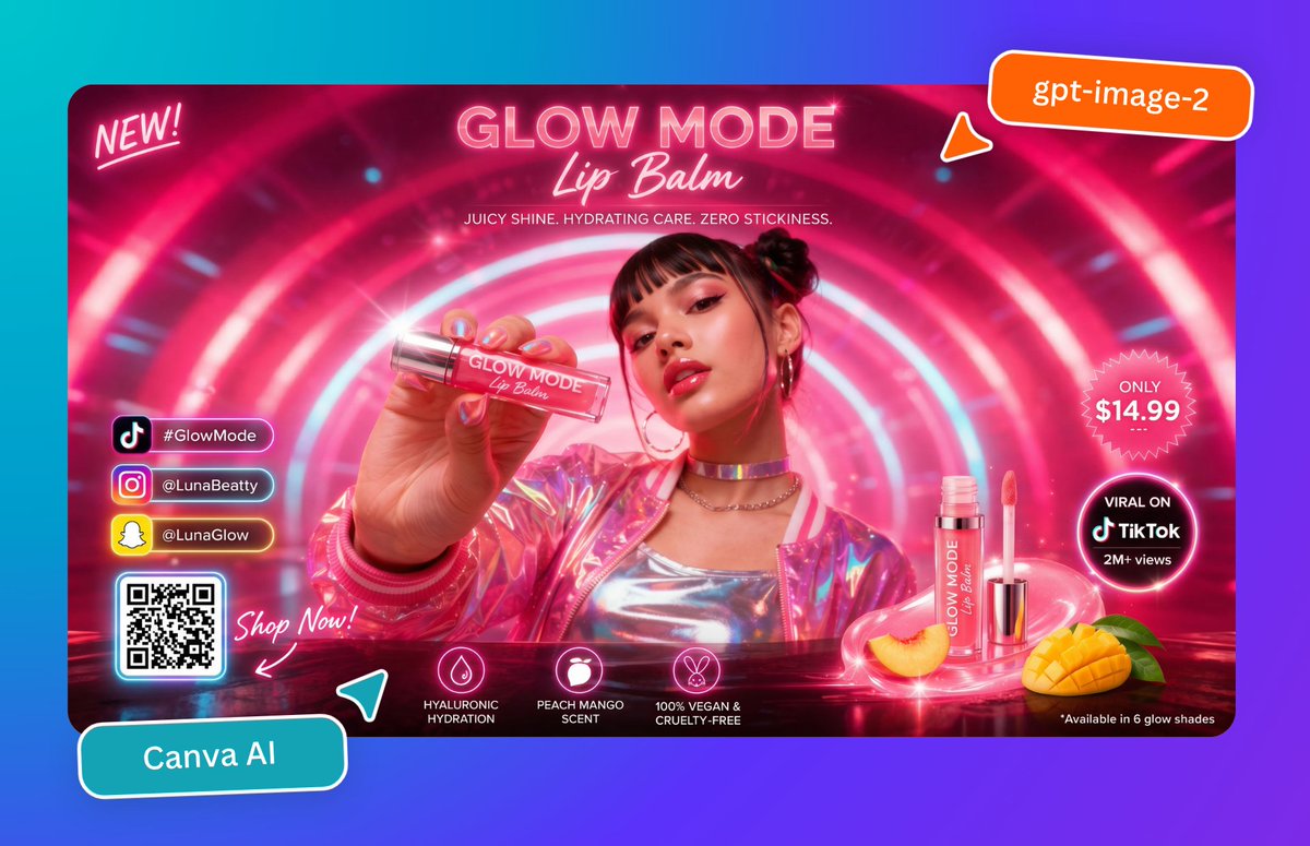 AI Prompt for Product Marketing Launch Ad in Cyberpunk Style