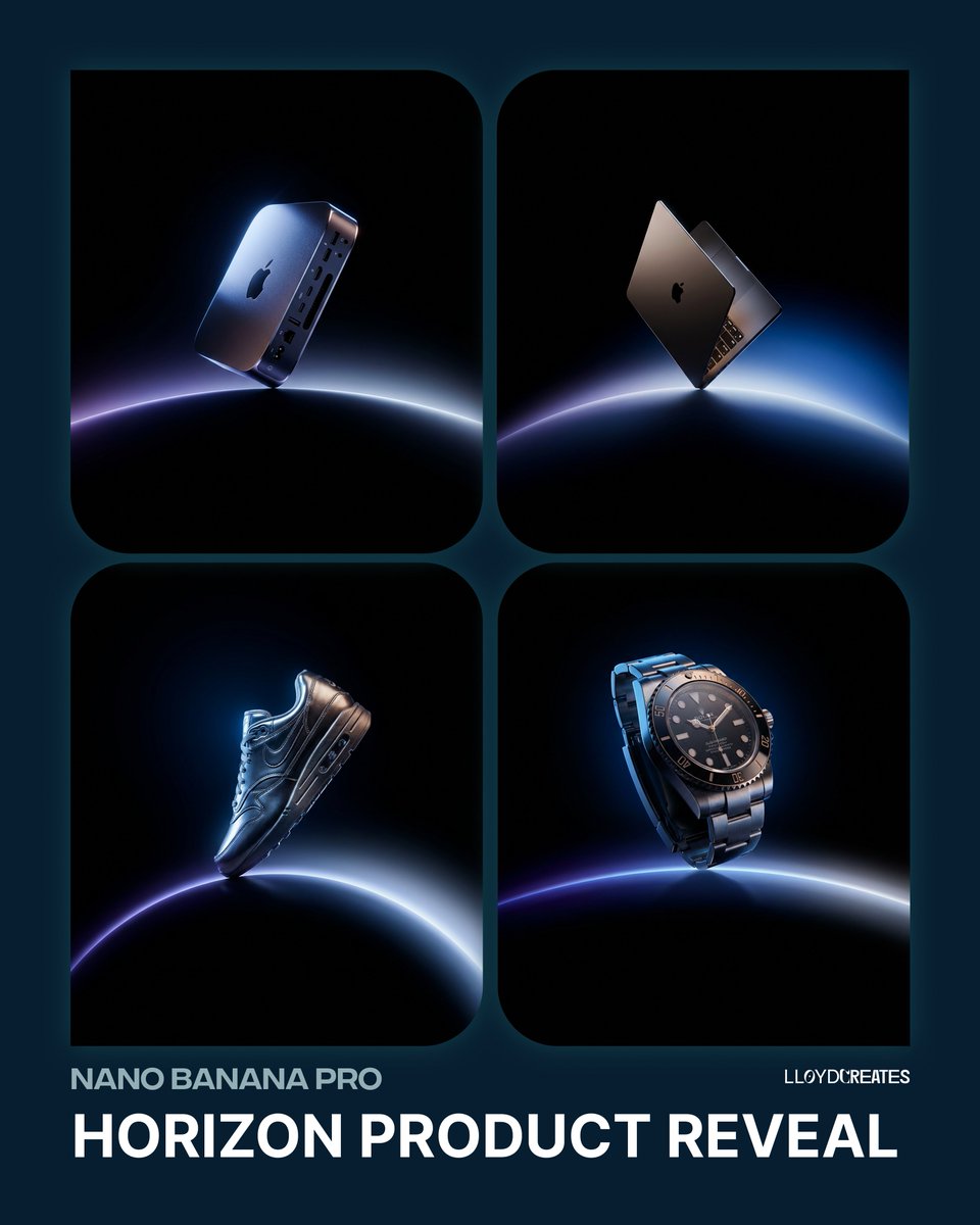 AI Prompt for Product Marketing with Dark Horizon Aesthetic