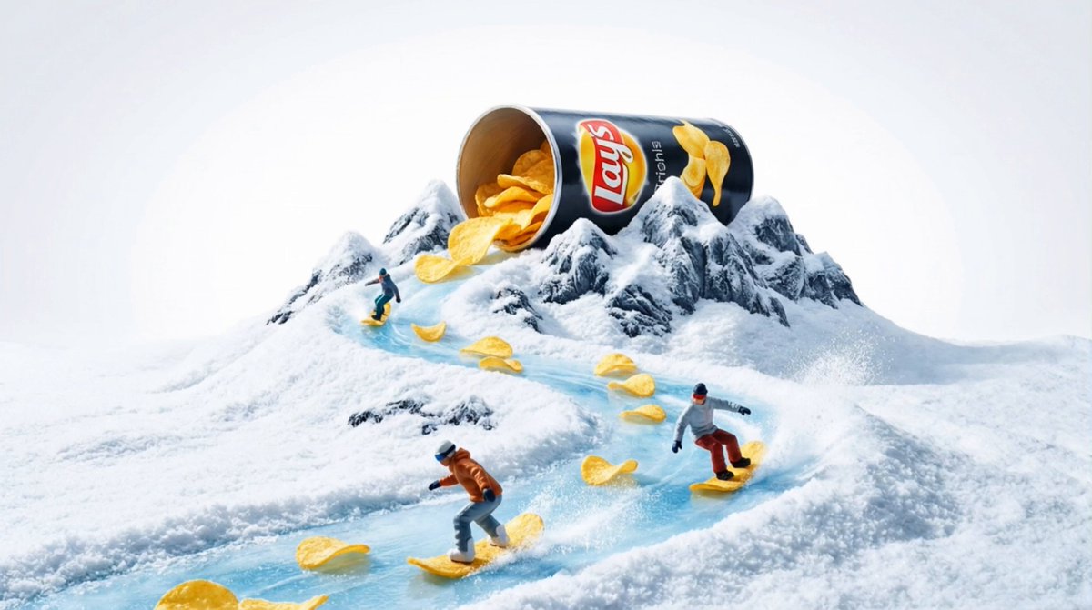 AI Prompt for Surreal Miniature Product Commercial Scene