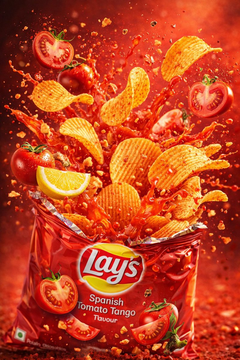 Lays Spanish Tomato Tango Explosion Ad