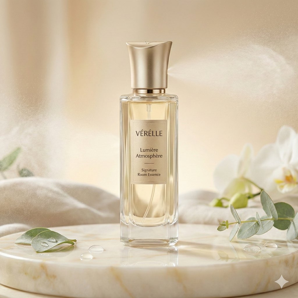 Luxury Home Fragrance Commercial Photography Setup