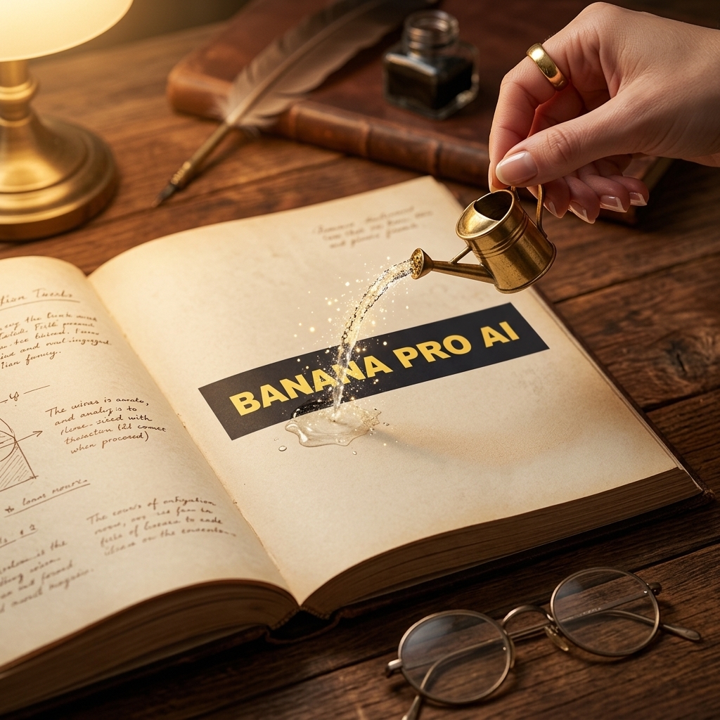 Magical Water Pour Over Open Book with Logo