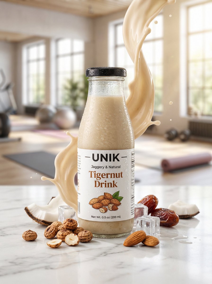Ultra-Realistic Tigernut Drink Ad