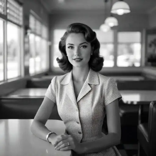 1950s Vintage Portrait Effect for LightX