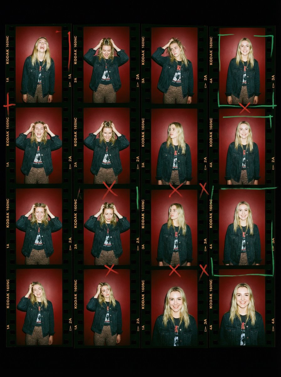 AI Prompt for 2000s Analog Film Portrait with Deep Reds
