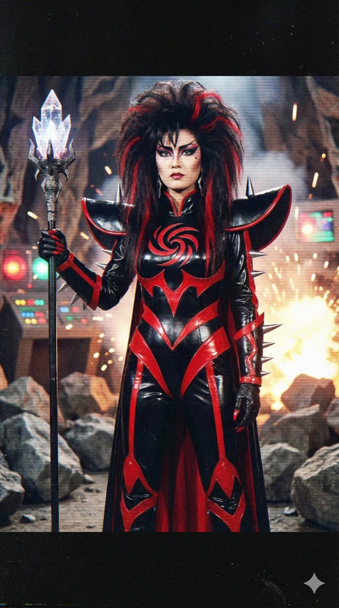 AI Prompt for 8-Bit Tokusatsu Villainess Character