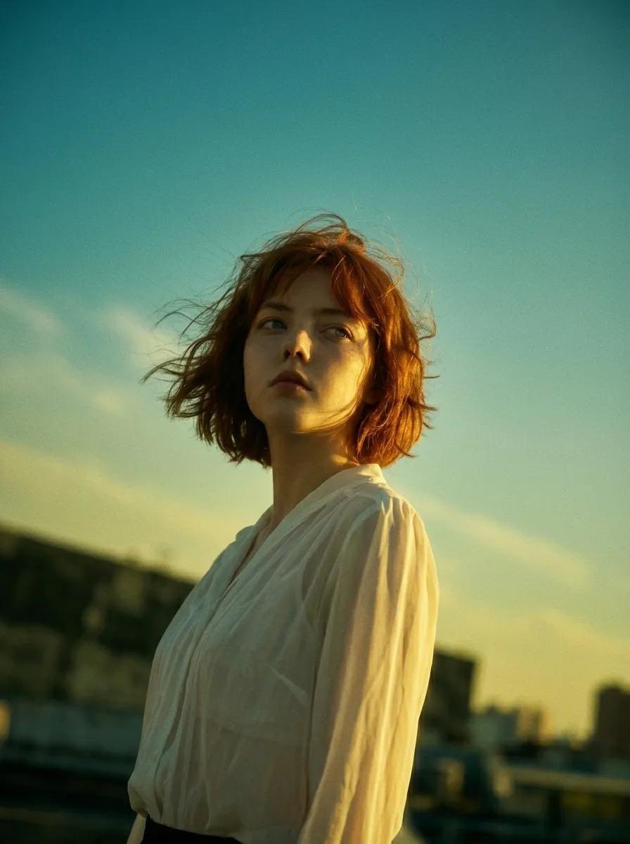 AI Prompt for 90s Hong Kong Film Aesthetic Portrait