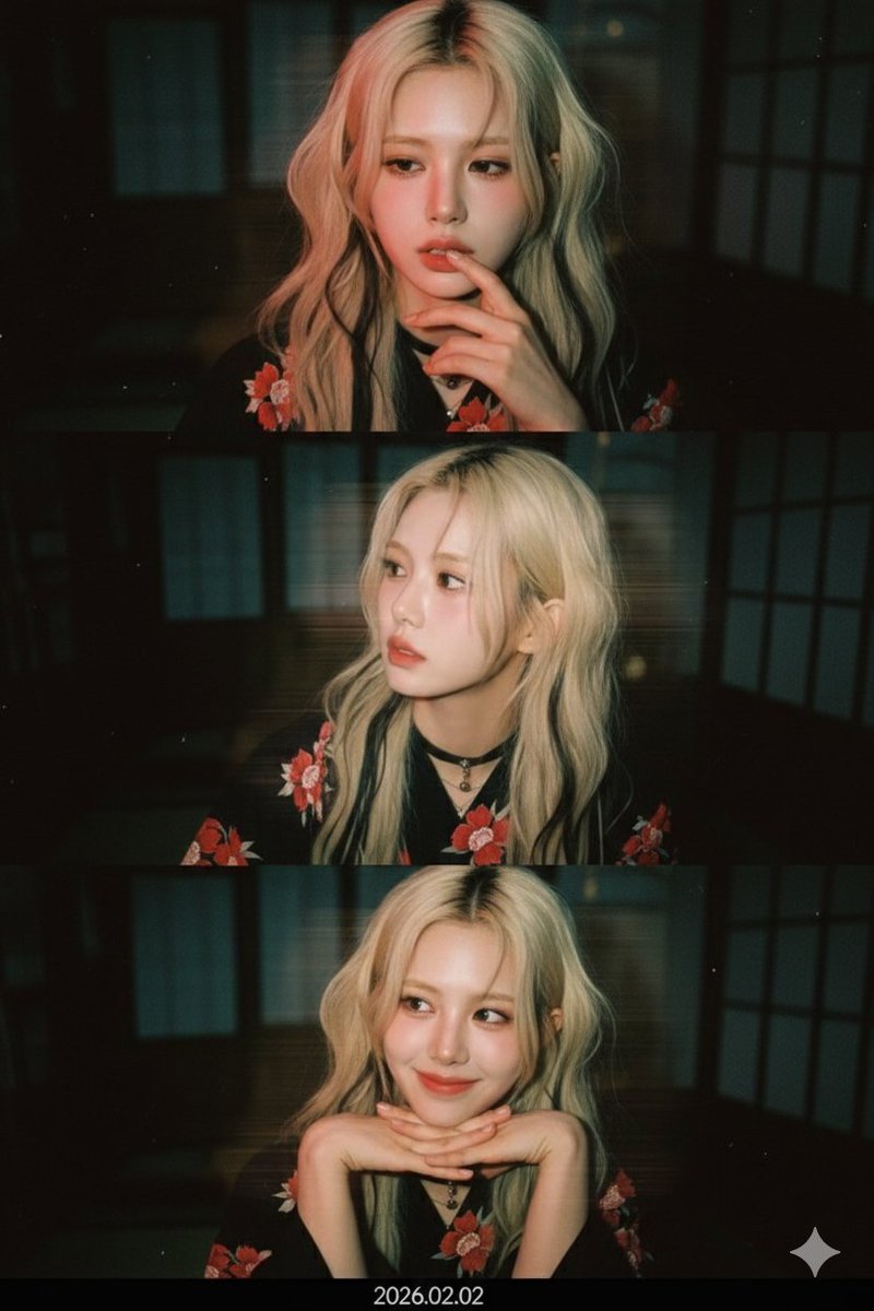 AI Prompt for Cinematic Film Style 3-Frame WebCam Collage with Face Photo and Emotions