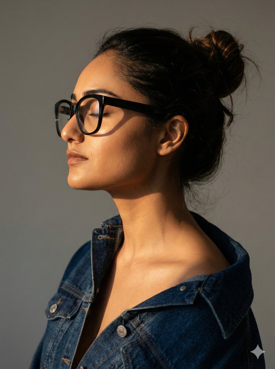 AI Prompt for Cinematic Profile Portrait: Preserving Identity with Golden-Hour Effect