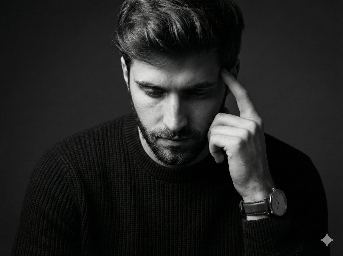 AI Prompt for Creating Deep and Moody Monochrome Portraits for Fine Art Enthusiasts