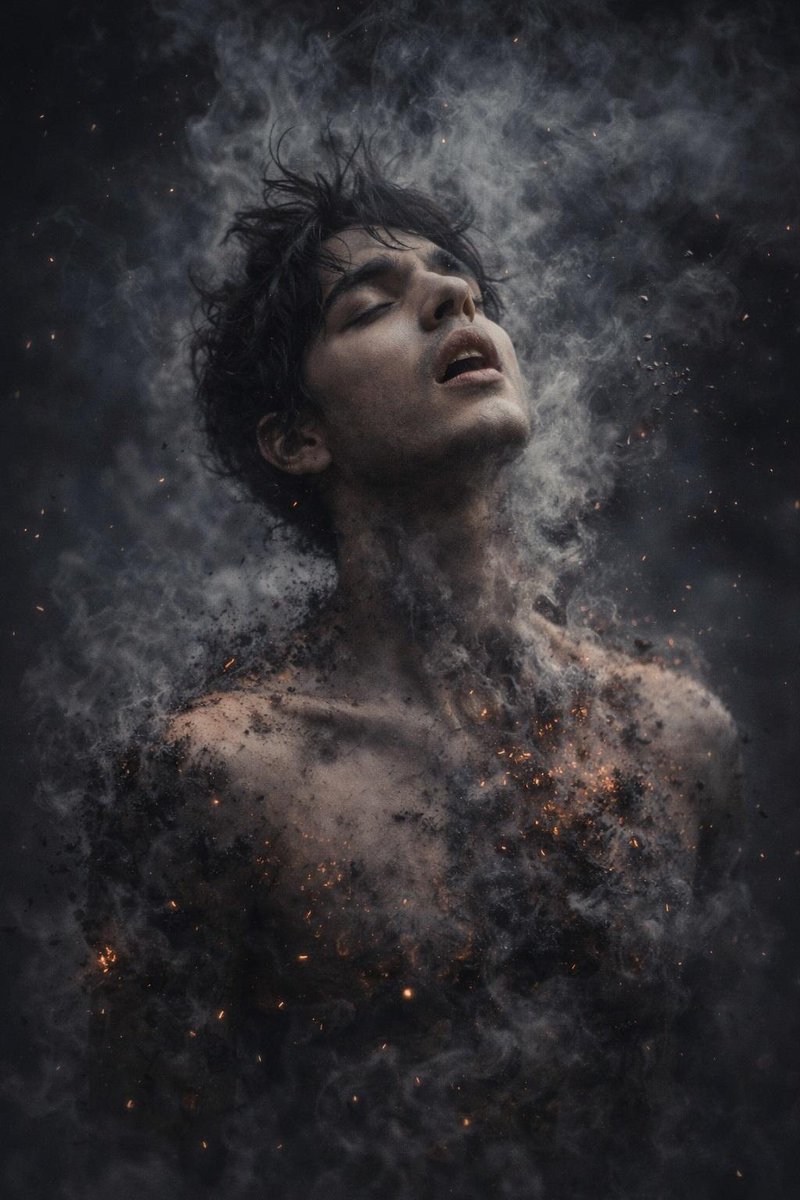 AI Prompt for Realistic 8K Disintegration Portraits with Facial Identity