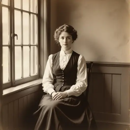 Create Vintage 1900s Portrait with LightX