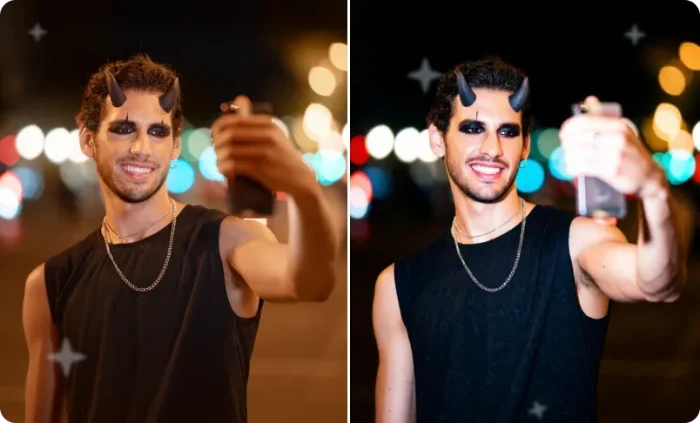 Flash Photography AI Prompt: Urban Flash Effect